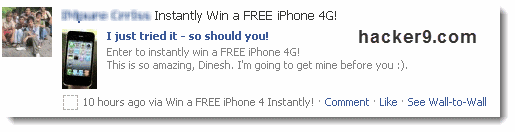 Instantly Win a free Iphone 4G